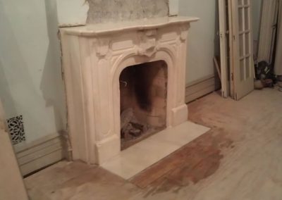 NYC Stone care chimney / Fire place stone work